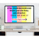 Joomla HTML background color changes